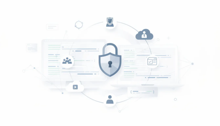 An image showing how cyber security is connected