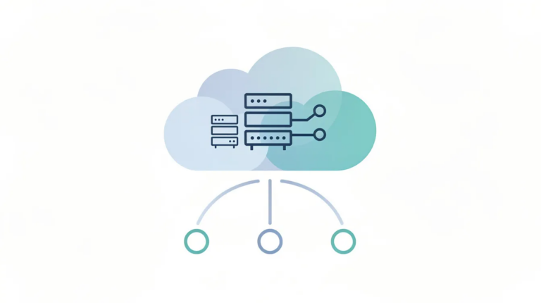 An icon representing a cloud IT services company, symbolizing various cloud solutions
